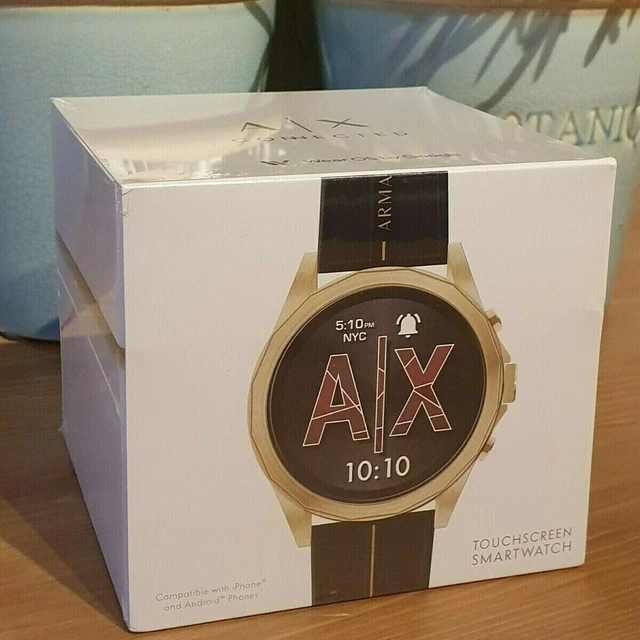 ARMANI EXCHANGE CONNECTED Touchscreen Smartwatch DW6A1 AXT2005