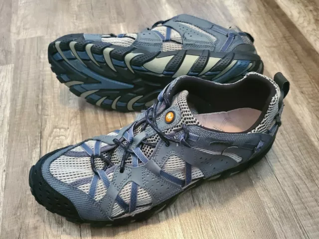 Orientalsk Overgivelse Afskedige MERRELL CONTINUUM AIR Cushion trail hiking shoes men 11 blue/gray Vibram  $30.00 - PicClick