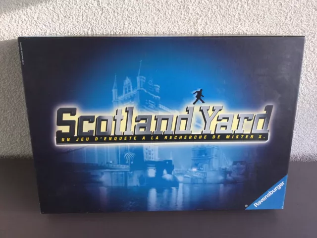 Scotland Yard-Jeu de société -Enquête à la recherche de Mister X-Presque neuf