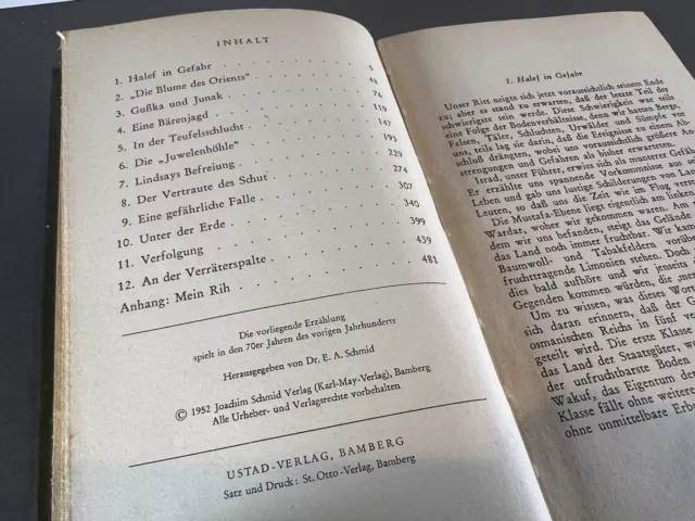 Altes Buch Karl May Der Schut Roman Klassiker Abenteuer Antike Bücher Rarität 2