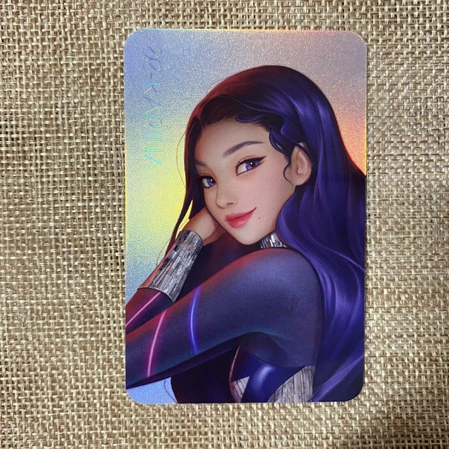 AESPA KARINA BLACK Mamba Official Trading Card SGS Global
