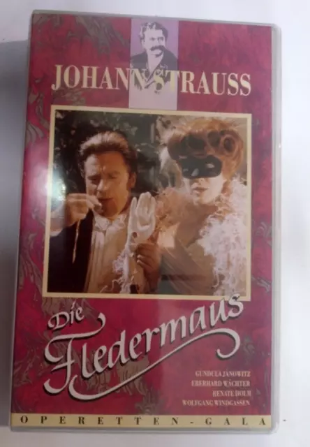 Die Fledermaus  J Strauss ; G JanowitzW Windgassen  Wachter. K Bohn VHS