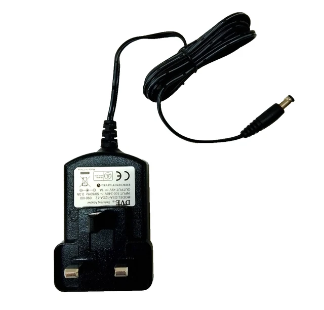 Adaptateur Secteur DVE DSA-20CA-12 - 12V 1.5A - Ouvert Mais Jamais Servi