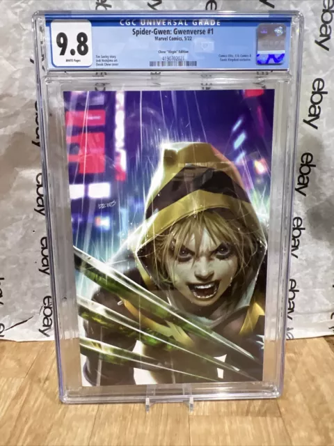 Spider-Gwen Gwenverse 1 Chew virgin variant CGC 9.8 Marvel Comics 2022
