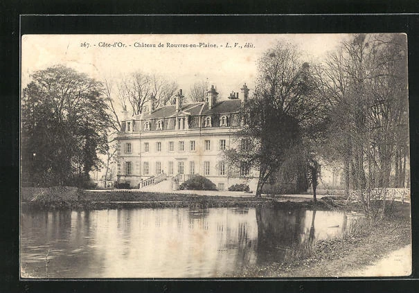 CPA Rouvres-en-Plaine, Le Château 1904