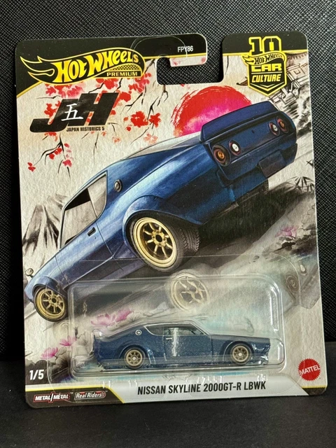 Hot Wheels Team Transport Nissan Skyline 2000GT-R Liberty Walk - Boîte Transporteur #69, NEUVE
