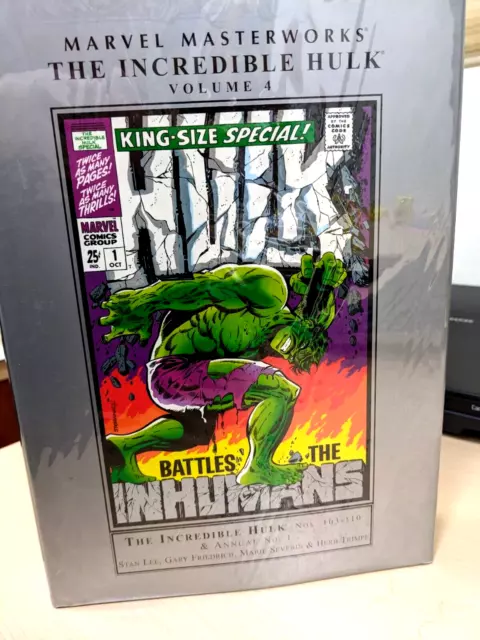 Marvel Masterworks INCREDIBLE HULK volume 4 OOP!