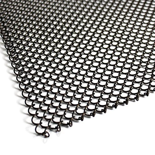 Midwest Hearth Fireplace Screen Mesh Curtain. 2 Panels Each 24" Wide. Include...