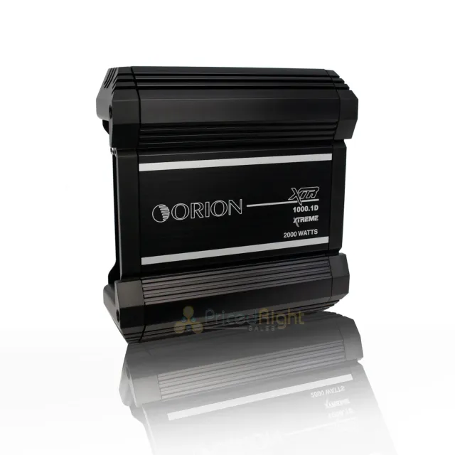 Orion XTR Series Monoblock Class D Amplifier 1 Ohm Stable 1000W Rms XTR1000.1D