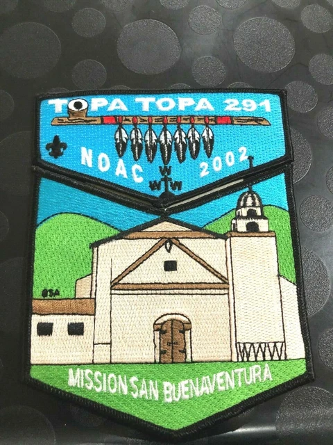 Oa Topa Topa Lodge 291 2002 Noac Two Piece Set