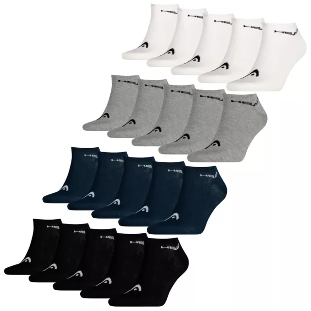 HEAD Hommes Femmes Unisexe Baskets Chaussures de Sport Chaussettes Coton - 10er