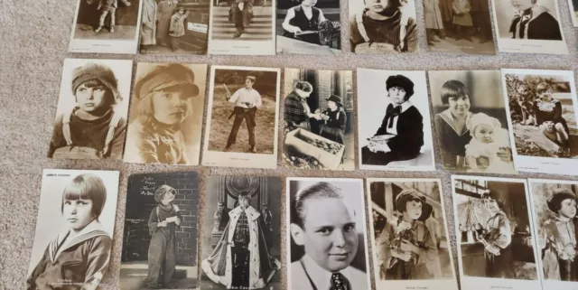 1920s JACKIE COOGAN CHILD ACTOR RPPC 26 OF THEM UNCLE FESTER POSTCARDS 2