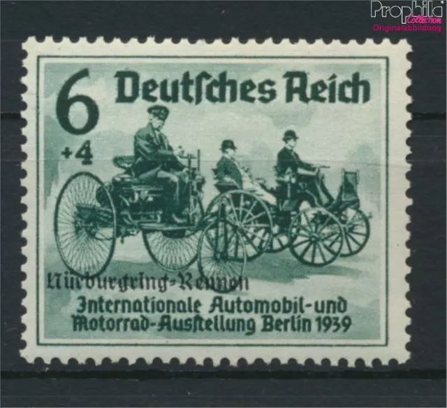 Briefmarken Deutsches Reich 1939 Mi 695 mit Falz Autos(9253166
