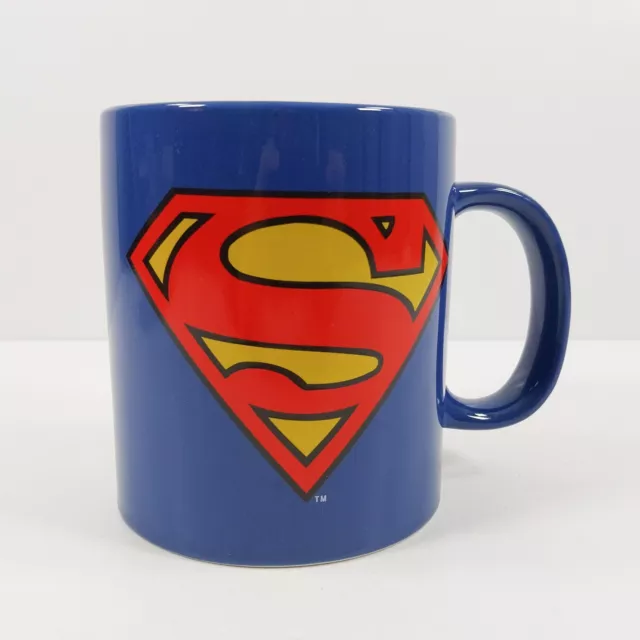 Superman Jumbo Coffee Mug Blue Ceramic Oversized DC COMICS