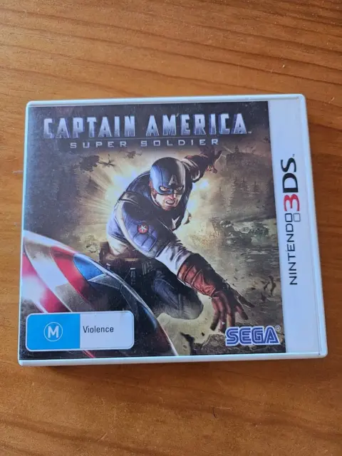 Captain America Super Soldier Nintendo 3ds 2ds Game