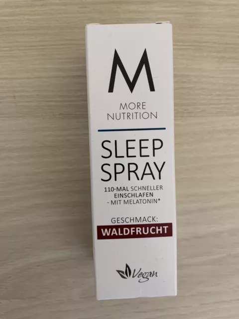 More Nutrition Sleep Spray Waldfrucht OVP