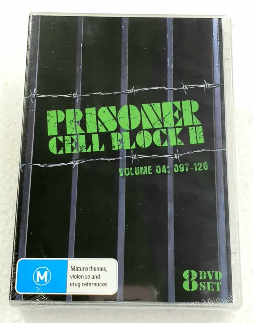 PRISONER CELL BLOCK H VOLUME 4 Episodes 097-128 NEW 8-DVD SET REGION 4 oz seller