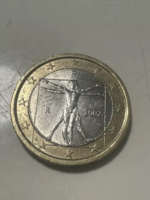 1 EURO MÜNZE Fehlprägung Italien 2002 Leonardo da Vinci Doppelprägung EUR  6.000,00 - PicClick DE