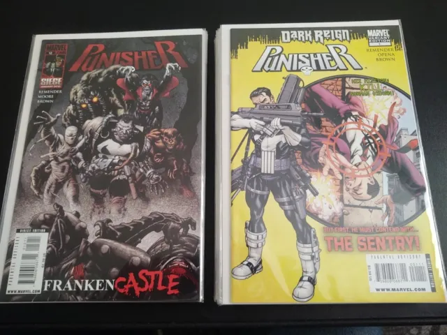 Punisher 2009 1-21 Near Complete Set Missing 11 & 20 Frankencastle Rick Remender