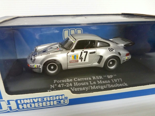 UNIVERSAL HOBBIES LE MANS '79 PORSCHE 934 TURBO #84 Scale 1/43 MODEL CAR Elvia