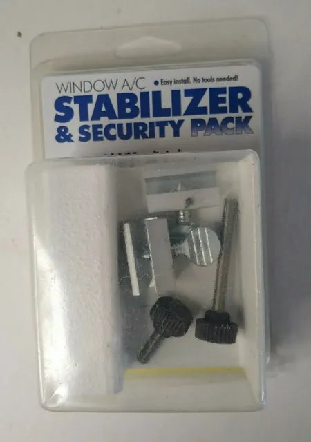 Window A/C Stabilizer & Security Pack (1 A/C Lock...2 Sliding Window Locks)