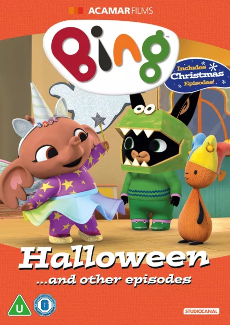Bing: Halloween and Other Episodes (DVD) Elliot Kerley Mark Rylance Eve Bentley