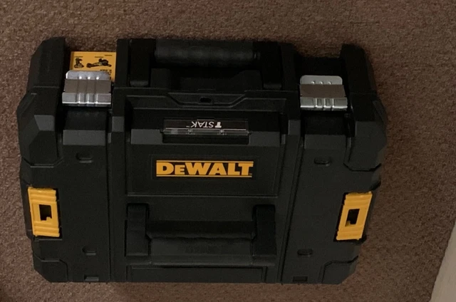 DEWALT DWST1-70703 TSTAK II Power Tool T-STAK Storage Box & Drill Inlay ...