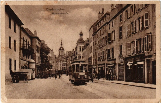 CPA AK DIEDENHOFEN - Bismarckstrasse (474161)