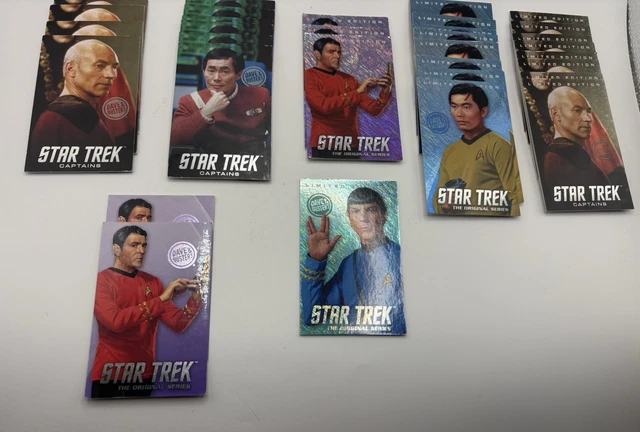 dave and busters star trek cards limited edition Coin Pusher TOS Full Set w TRIBBLES Dave And Buster Star Trek