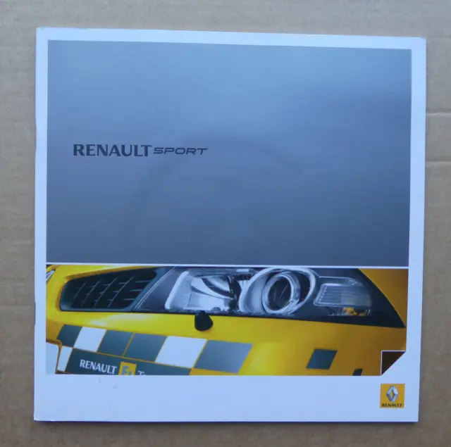Renaultsport (Clio 197( Cup)/Megane 225 (Cup) /230 F1 Team R26) UK Brochure