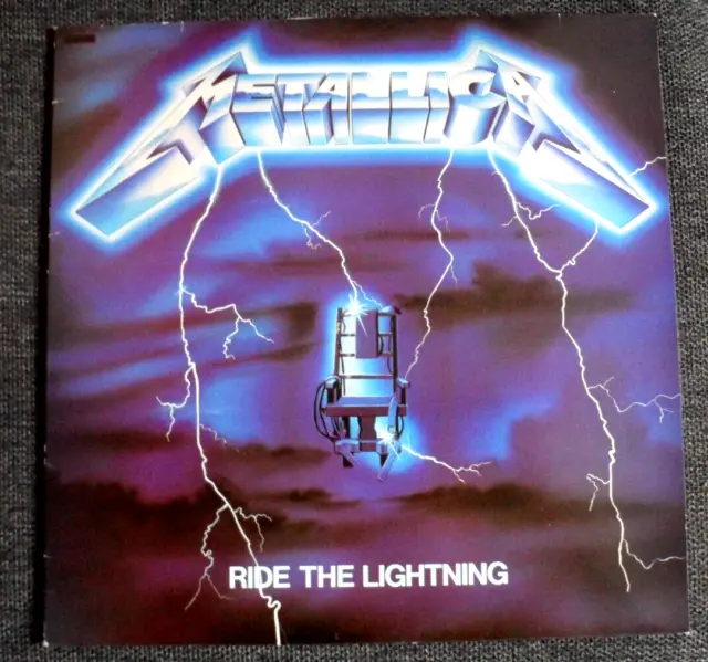 Metallica Ride The Lightning LP  1984 New Electric Way/Music For Nations