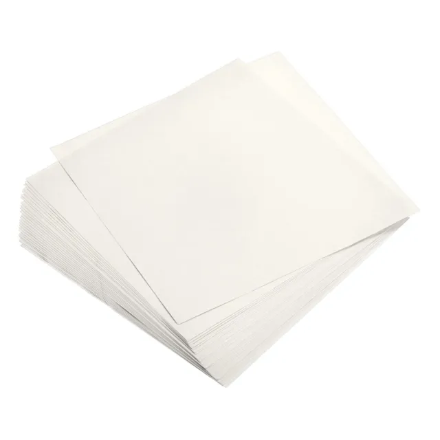 200 Sheets 6x6 Inch Origami Paper Double Sided Cream White Square Sheet