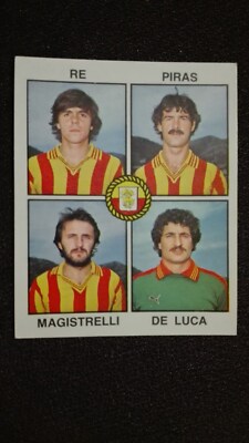 1979-80 Serie C2 SCUDETTO Calciatori Panini SCEGLI *** figurina con velina *** 