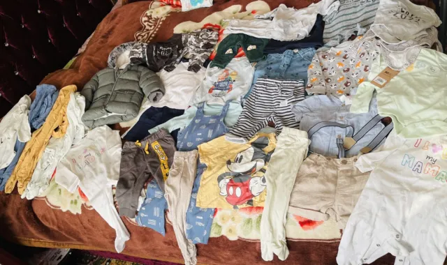 baby boy clothes 6-9 months bundle