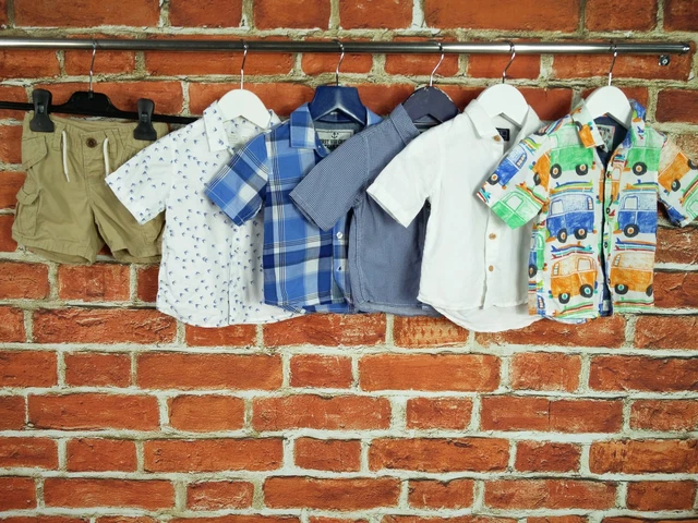 Set Camicia Maniche Corte Bambino Bundle Età 6-9 Mesi Zara Next Gap 74Cm
