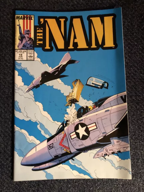 Marvel Comics - The 'Nam #19 Jun 1988 - Milk Run - VF/NM