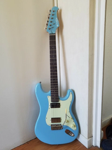 Prodipe - Sonic Blue - Guitare électrique, état neuf\PAS DE VENTE EN JUIN\