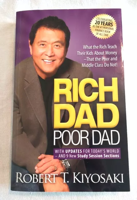 Rich Dad Poor Dad Robert T. Kiyosaki Paperback Free Post
