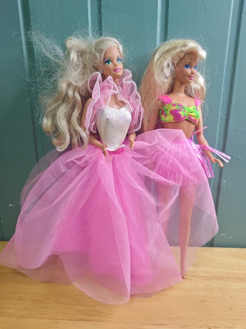 BARBIE COSTUME Ball Made In Malaysia Nrfb 1990 EUR 250,00 - FR
