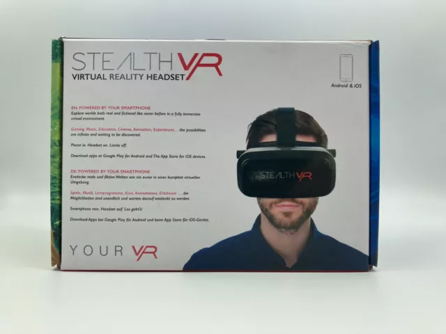 Stealth VR Virtual Reality Headset