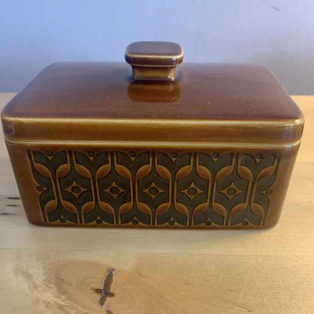 Vintage Hornsea Heirloom Butter Dish