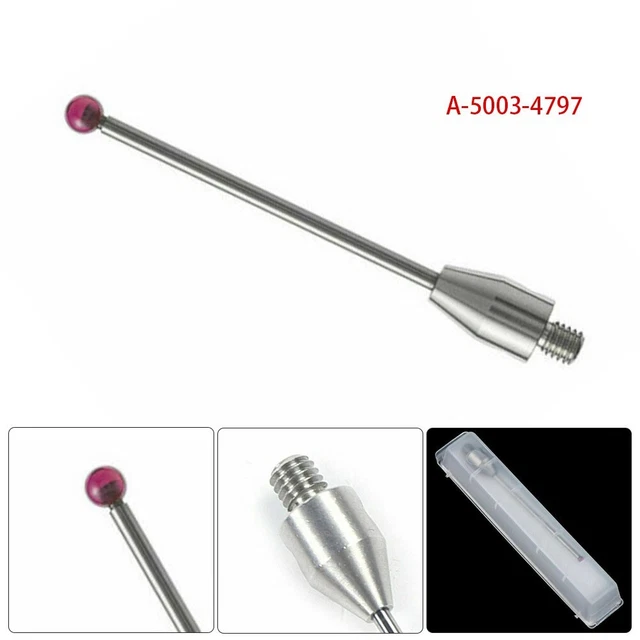 CMM Touch Probe Styli M4 Thread 2mm Ball 50mm Long CMM Stylus A-5003-4797