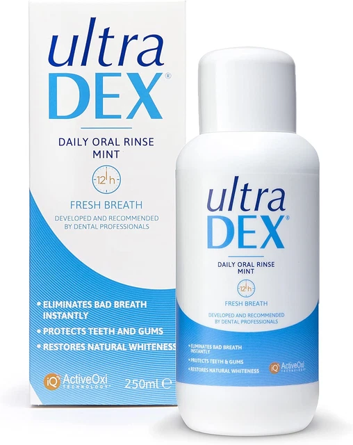 Enjuague oral diario UltraDEX, como nuevo 250 ml