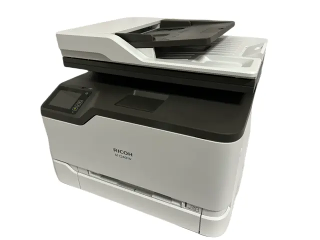Original Ricoh M C240FW Farblaser Multifunktionsdrucker Drucker Scanner Kopierer