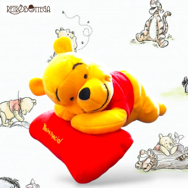 Pupazzo WINNIE THE POOH Peluche Vintage Cuscino Dedica You're special Collezione