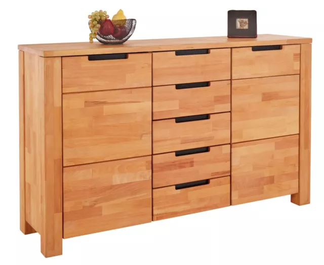 Kommode / Sideboard aus Kernbuche massiv geölt