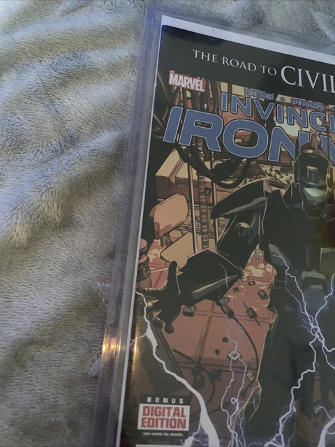 INVINCIBLE IRON MAN #9 2nd  Print 1st Full App. Riri Williams 2016 NM+ CGC IT 3