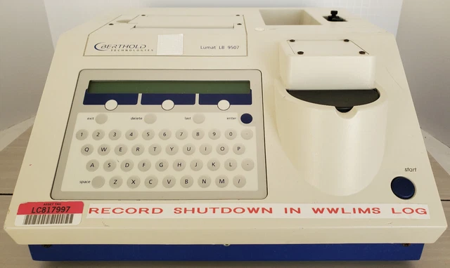 Berthold Lumat LB 9507 Tube Luminometer 81957-51