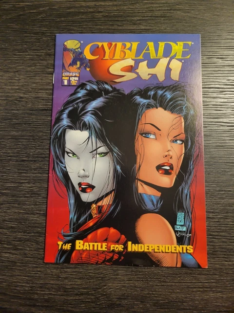 Cyblade/Shi Battle For Independents # 1A Image Comics (1995) 1st Witchblade