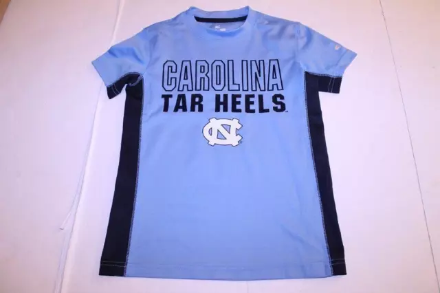 Youth North Carolina UNC Tar Heels XS (6/7) Athletic Performance Shirt Colosseum